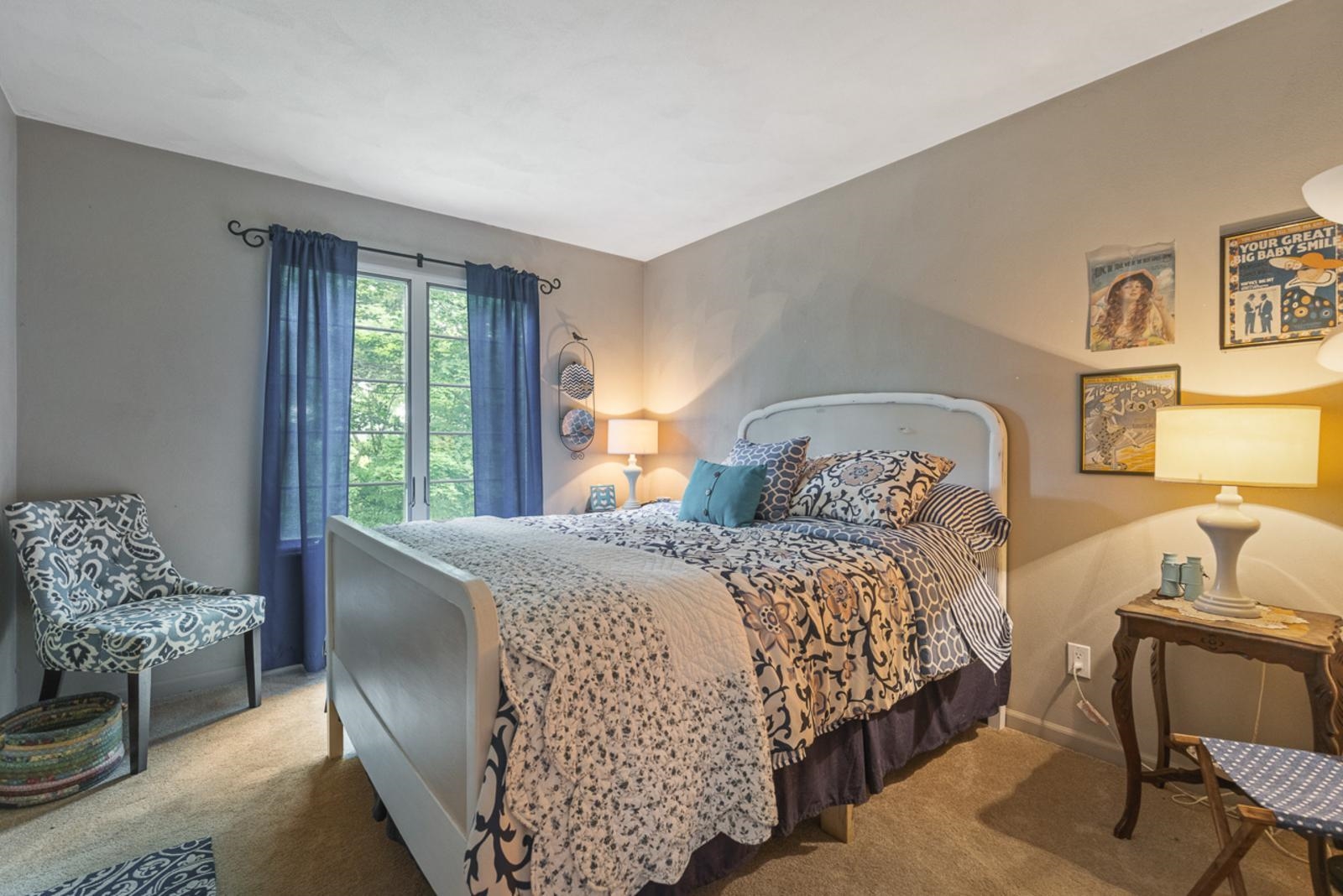 1511 West Demeter Drive Freeport, IL 61032 - Photo 46 of 78 a bedroom with a bed and wooden floor