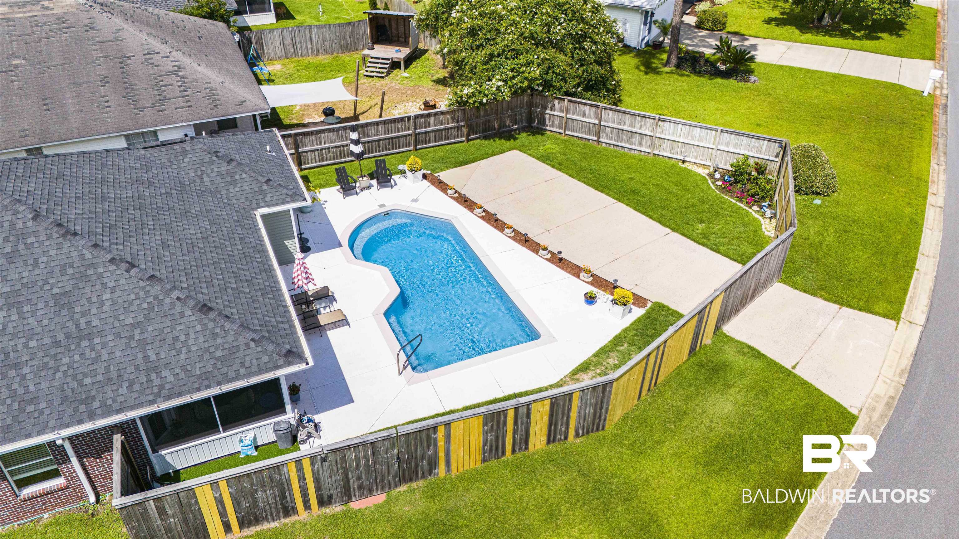 4620 Pine Boulevard Orange Beach, AL 36561 - Photo 37 of 49 Bird's eye view of a pool area
