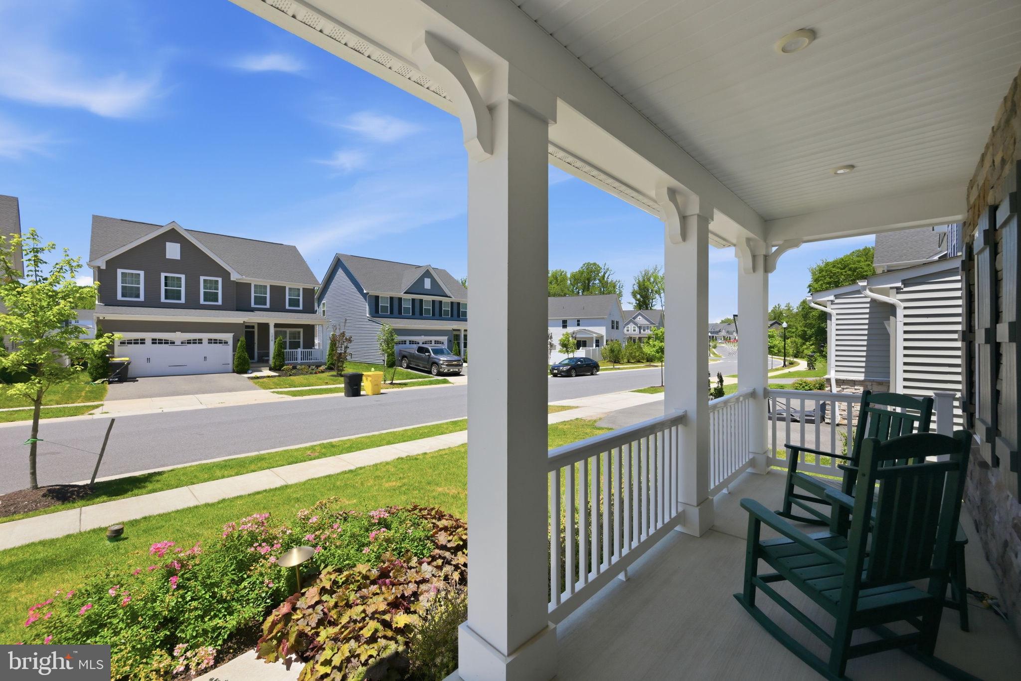 1321 Upper Patuxent Ridge Road Odenton, MD 21113 - Photo 8 of 48 Charming porch with scenic views.