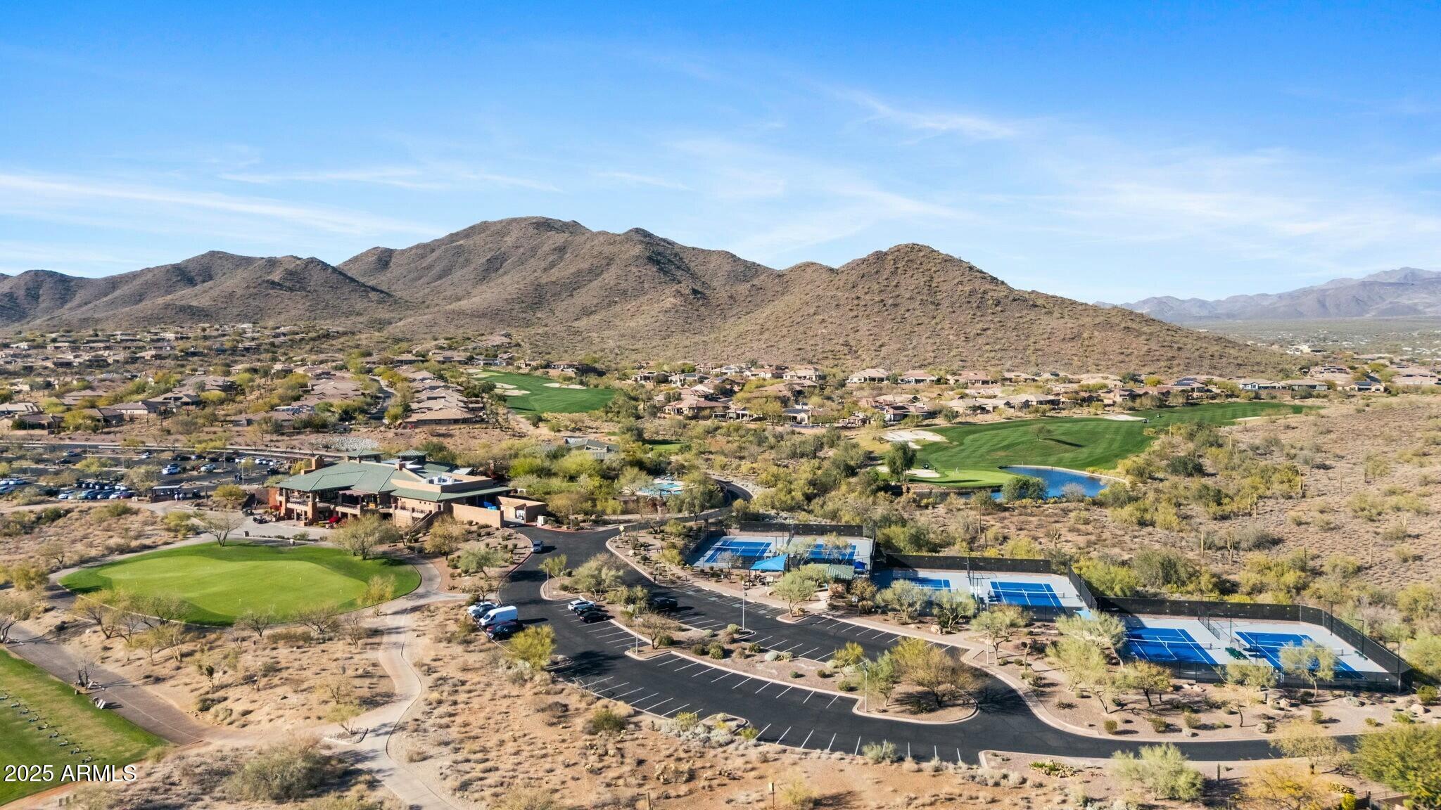 41601 North River Bend Road Anthem, AZ 85086 - Photo 69 of 97 a view of a city with mountains in the background