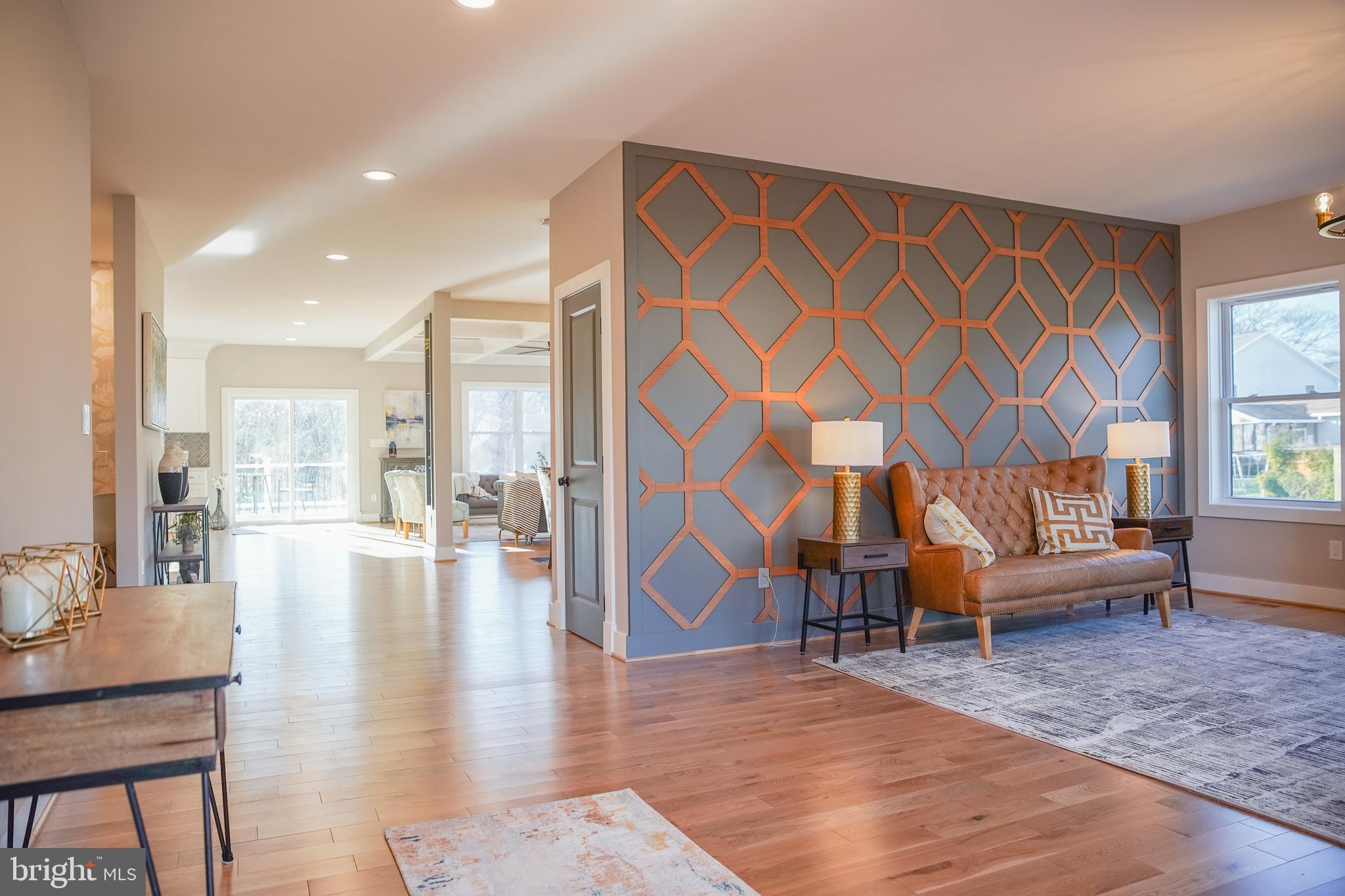 6937 Oak Ridge Road Falls Church, VA 22042 - Photo 2 of 73 Custom Wood Decor Welcomes You In!