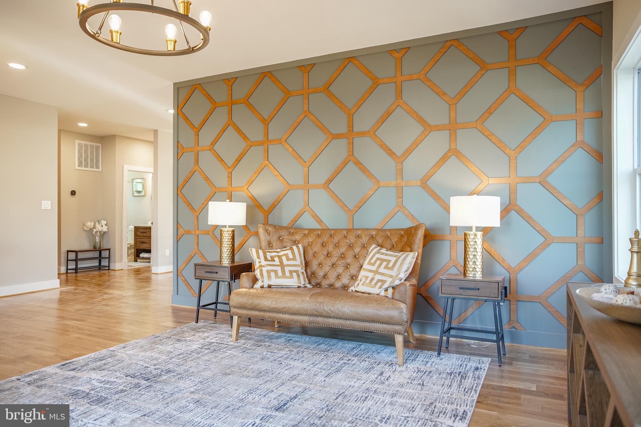 6937 Oak Ridge Road Falls Church, VA 22042 - Photo 6 of 73 Custom Alder Decor as Statement Wall