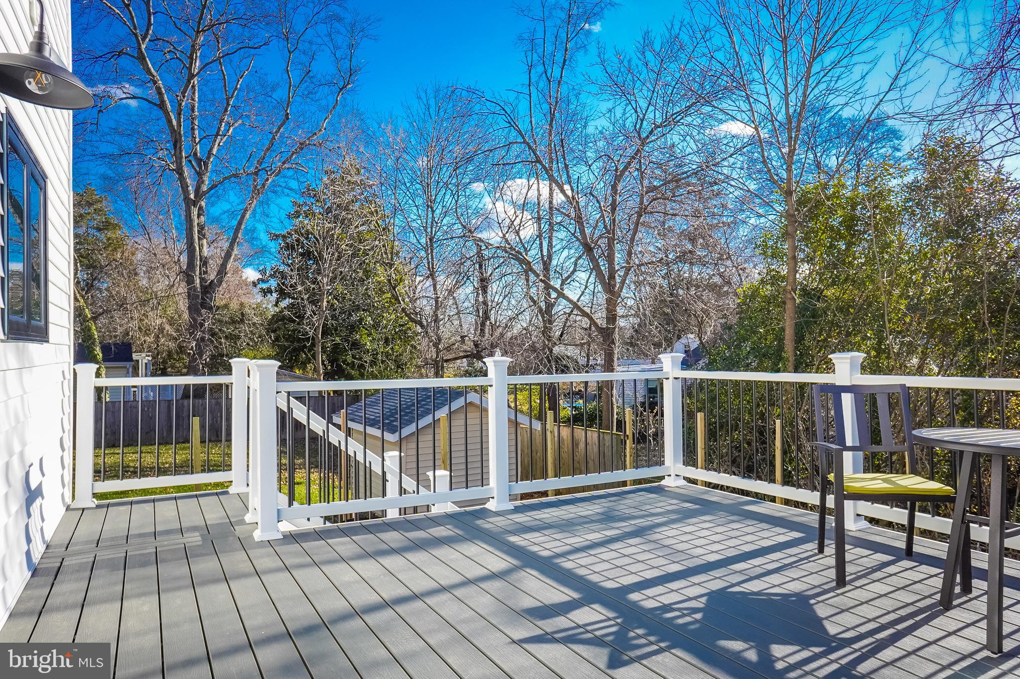 6937 Oak Ridge Road Falls Church, VA 22042 - Photo 66 of 73 Spacious Deck to Fully Fenced In Yard