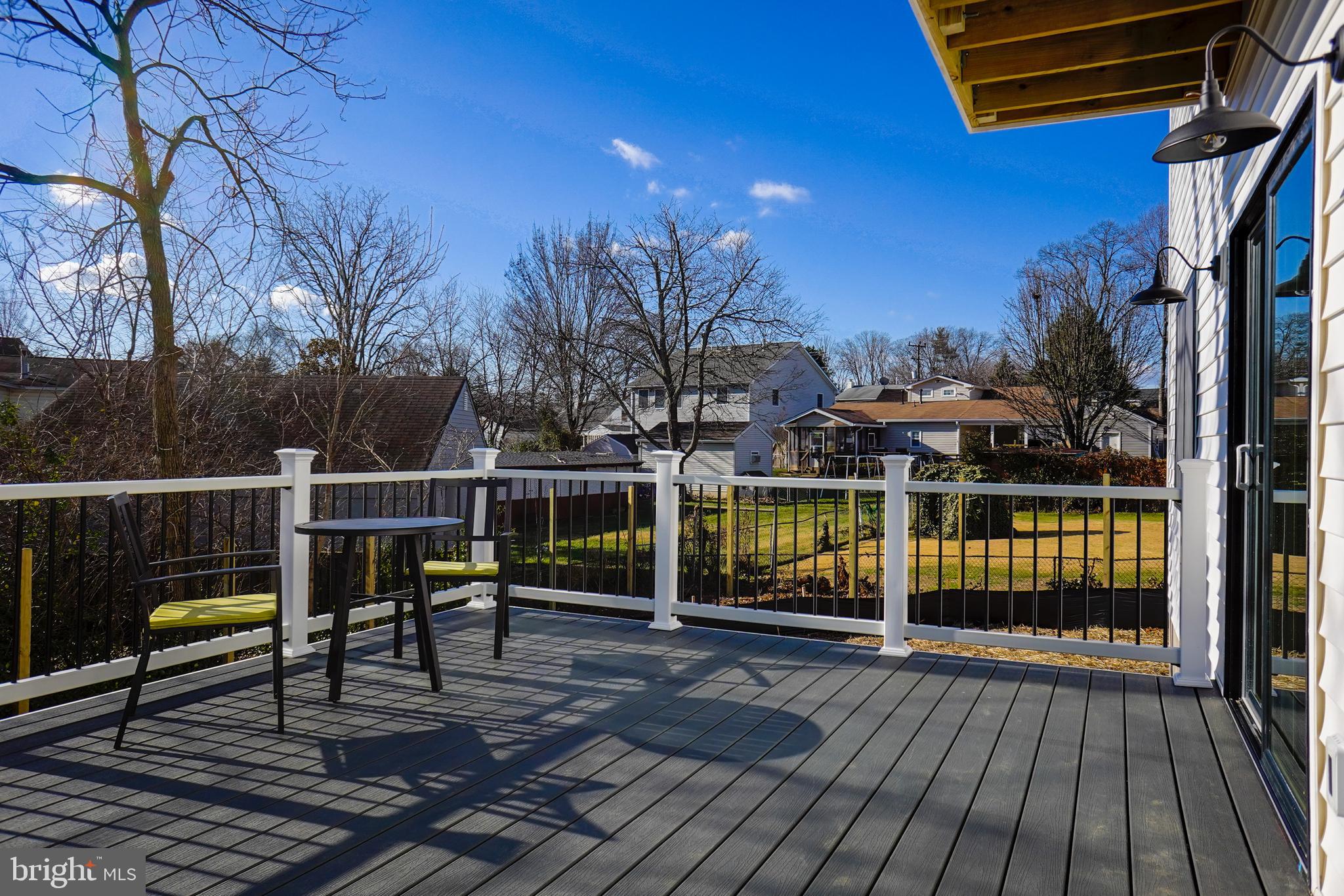 6937 Oak Ridge Road Falls Church, VA 22042 - Photo 67 of 73 Spacious Deck to Fully Fenced In Yard