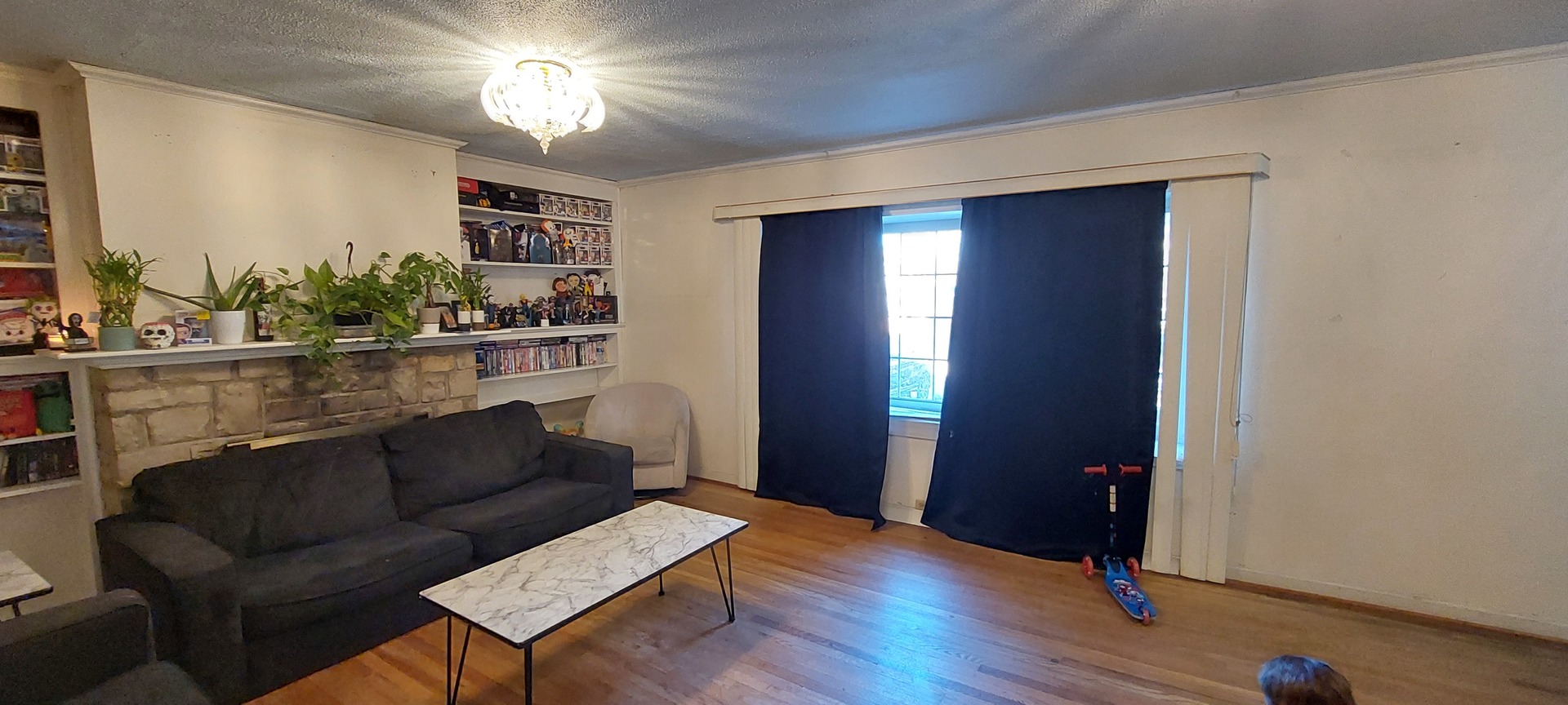 554 South Craig Place Lombard, IL 60148 - Photo 3 of 14 a living room with furniture and a wooden floor