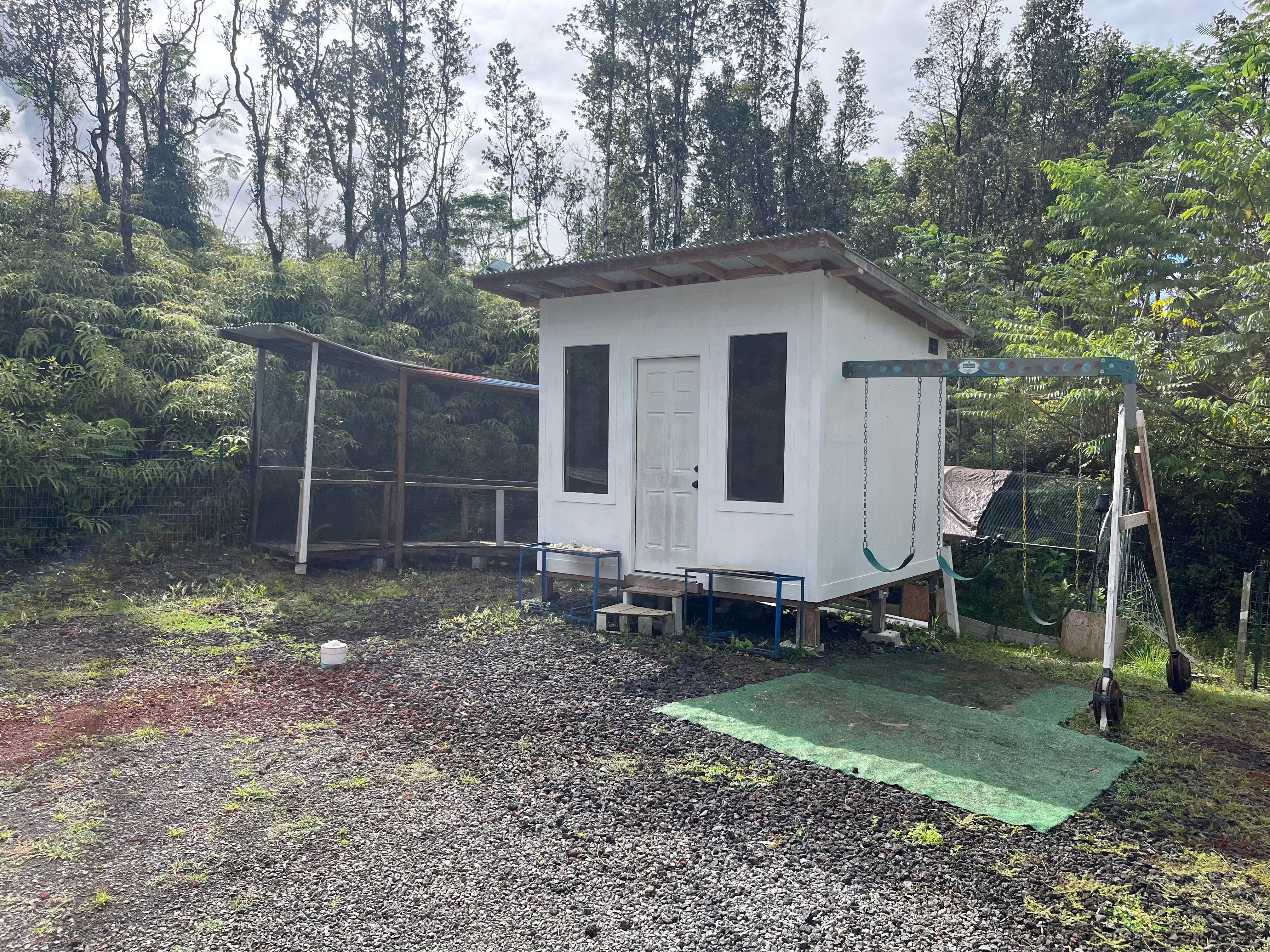 14-3475 Tutu Lane Pahoa, HI 96778 - Photo 19 of 26 a backyard of a house with barbeque oven