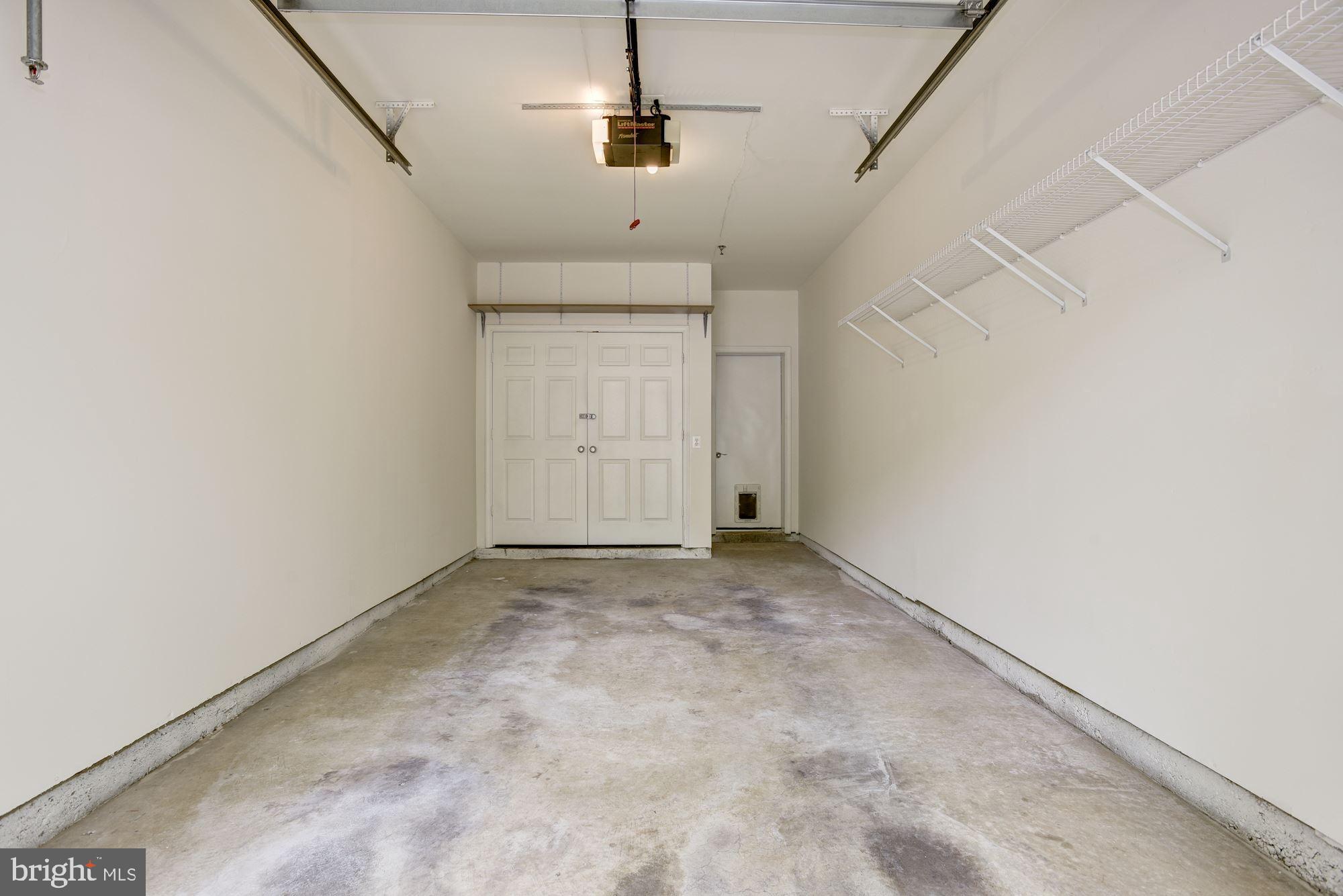 1307 Windleaf Drive, Unit 133 Reston, VA 20194 - Photo 21 of 26 Spacious Single Car Garage w/ Finished Walls