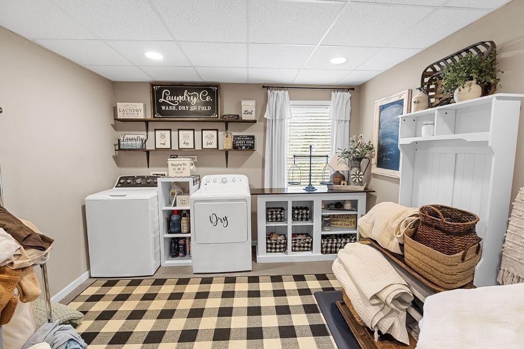 603 Cutoff Road Jasper, GA 30143 - Photo 20 of 24 a storage room with washer and dryer