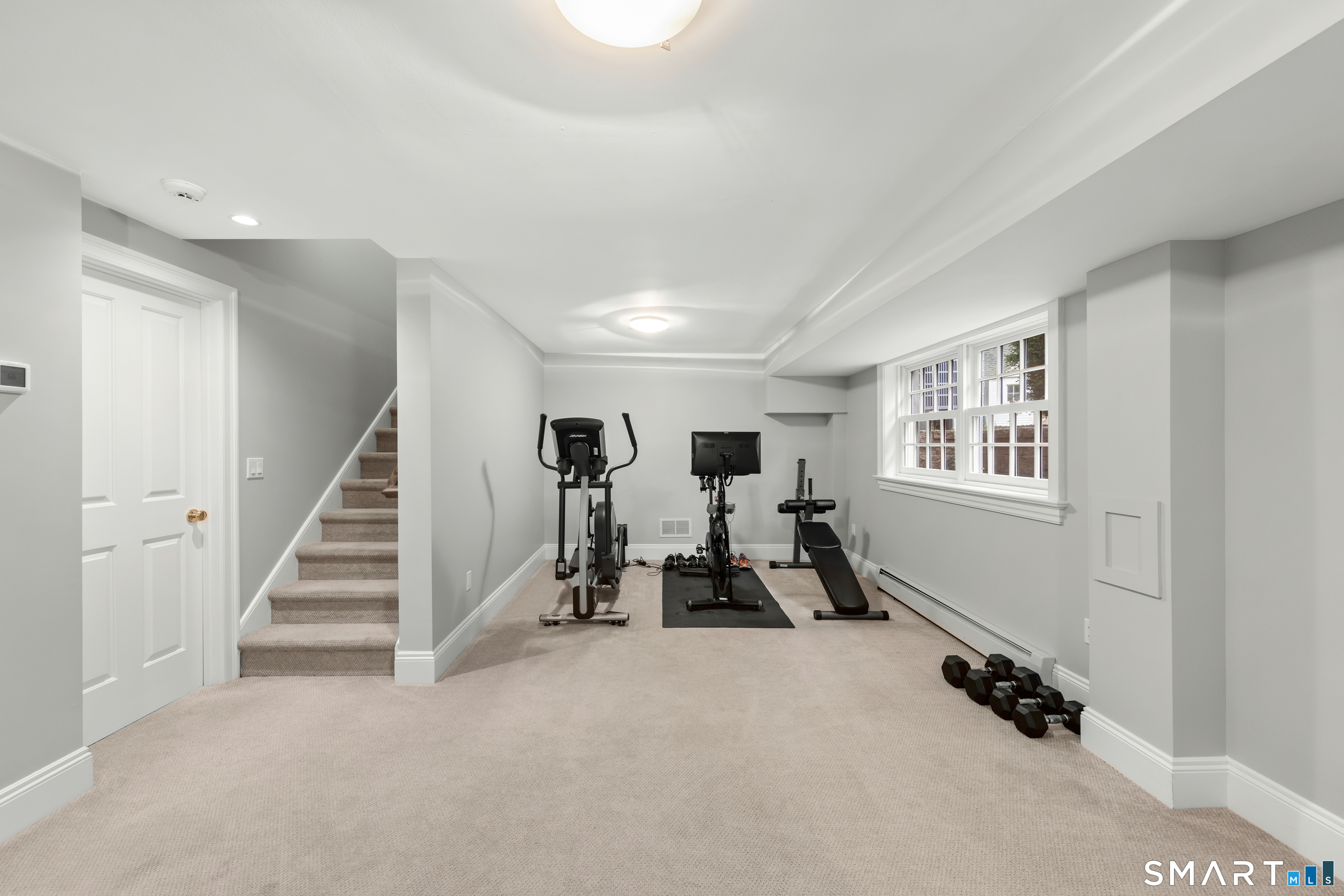 99 Hickok Road New Canaan, CT 06840 - Photo 30 of 39 a view of a room with gym equipment