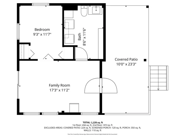 a view of a city with lawn chairs