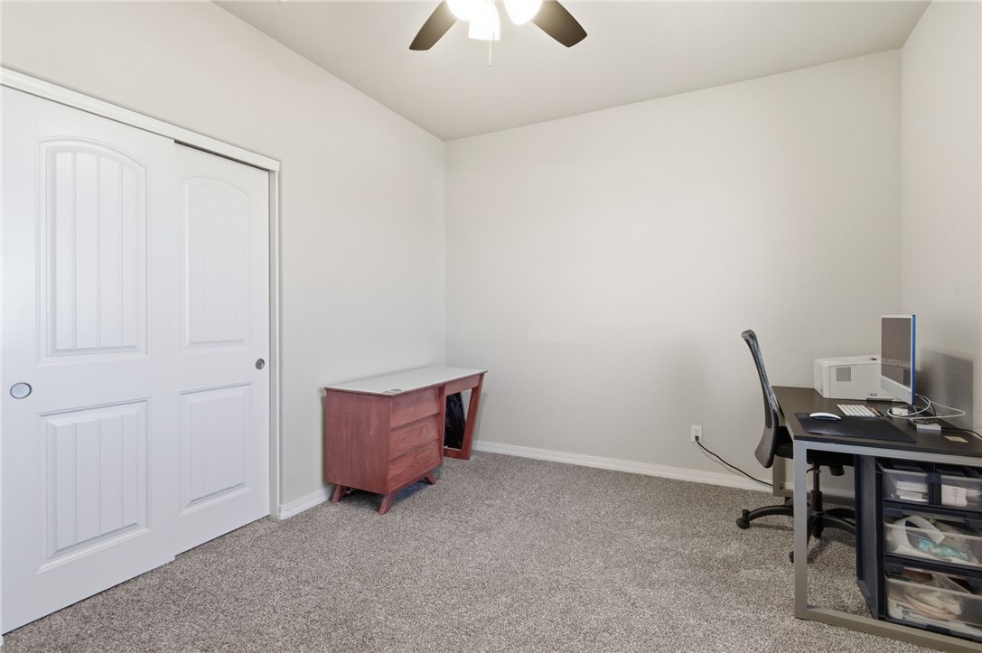 4745 East Old W Road Kingman, AZ 86401 - Photo 23 of 37 Office with light carpet and ceiling fan
