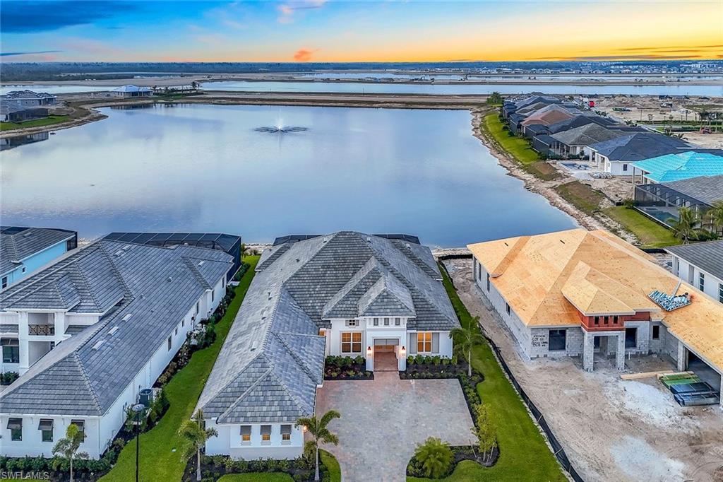 9506 Caymas Way Naples, FL 34114 - Photo 44 of 50 an aerial view of a house with a ocean view