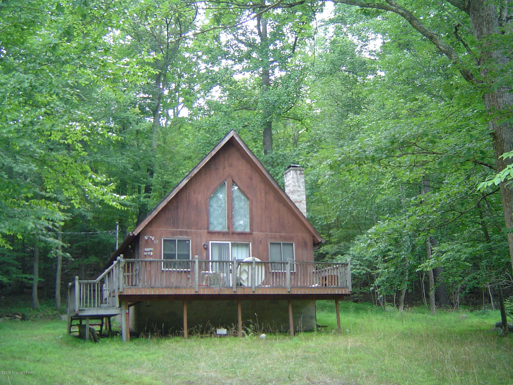 3124 Cherry Ridge Road Bushkill, PA 18324 - Photo 2 of 2 a view of a house with a big yard