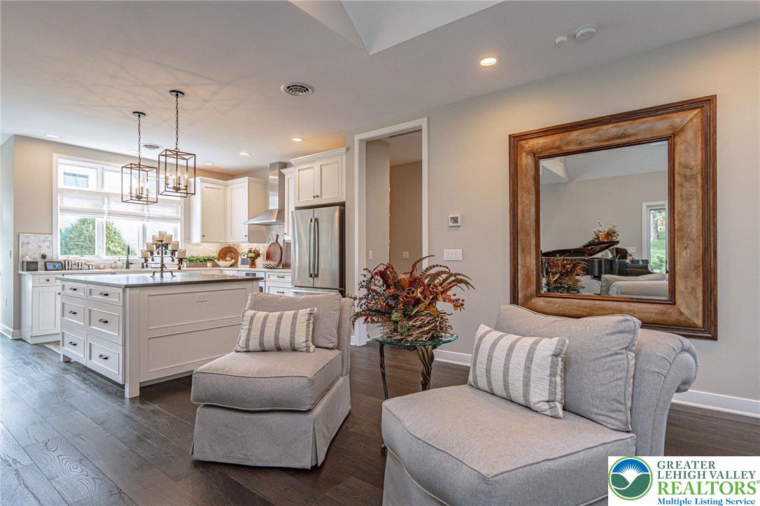 2560 Gracie Lone Lower Macungie Township, PA 18062 - Photo 16 of 68 a living room with furniture and a large window