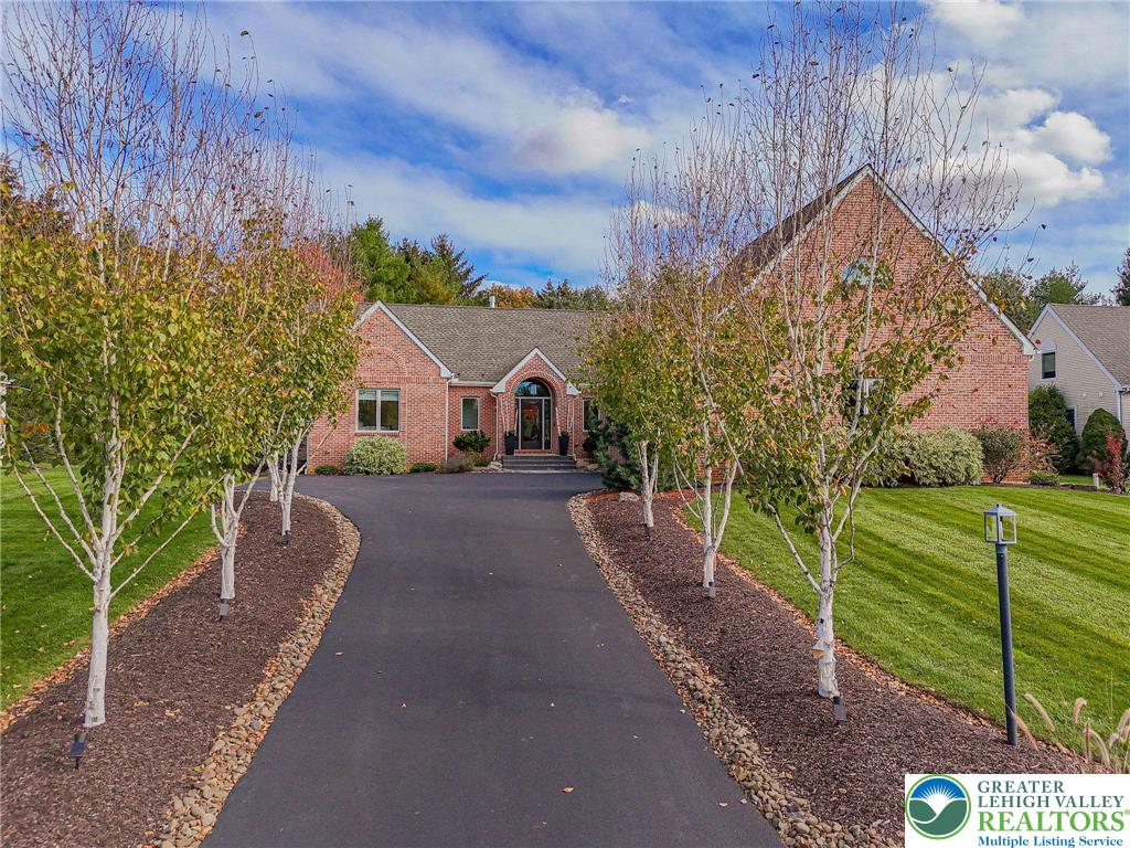 2560 Gracie Lone Lower Macungie Township, PA 18062 - Photo 3 of 68 Bright White Birch Trees Gracefully Line the Driveway and Welcome you Home