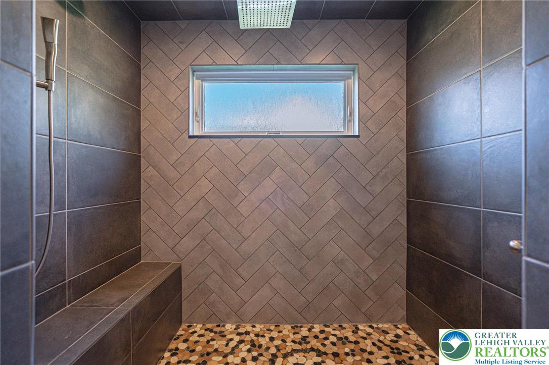 2560 Gracie Lone Lower Macungie Township, PA 18062 - Photo 48 of 68 Shower with Rain Head and Built In Seating