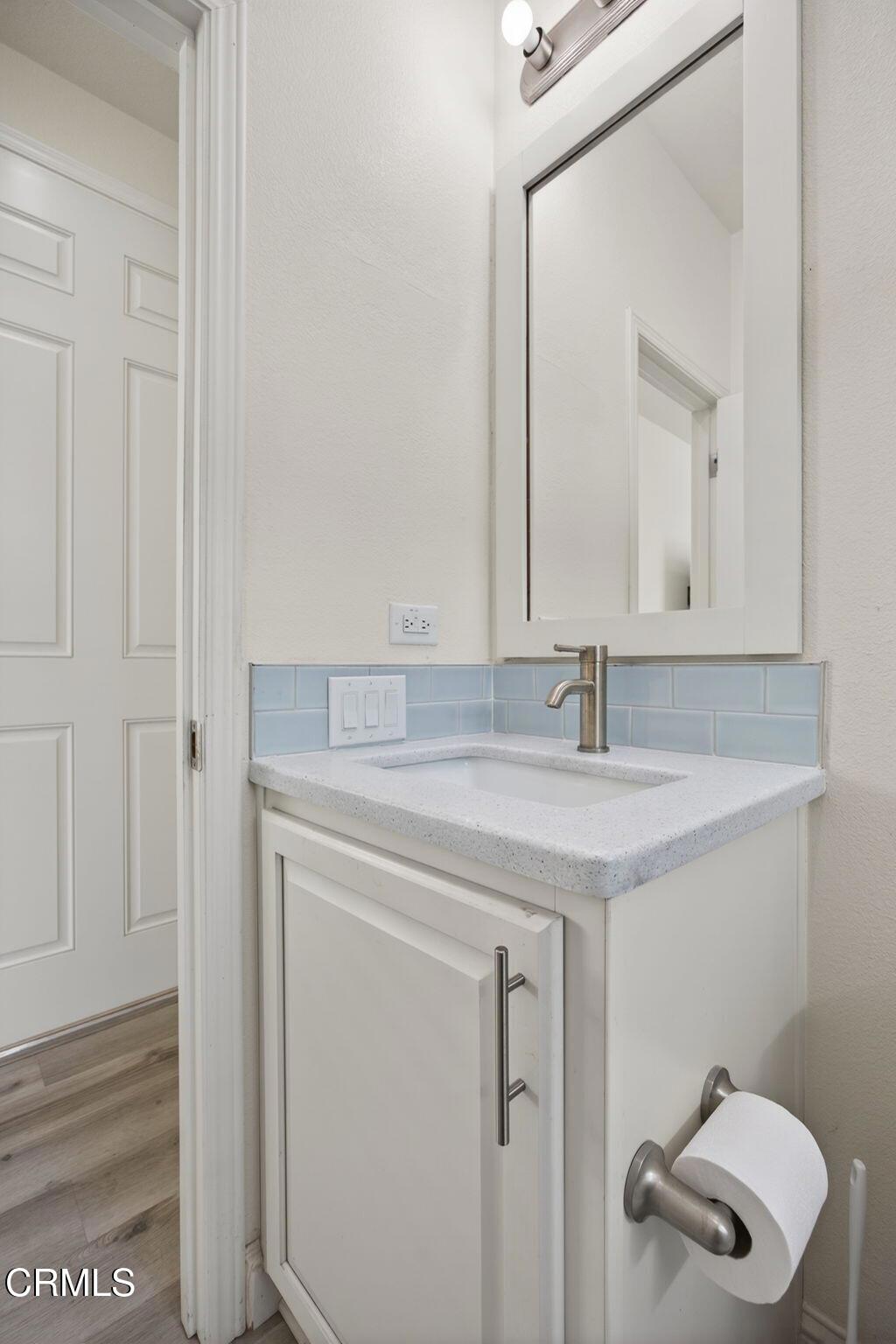 3975 Telegraph Road, Unit 2 Ventura, CA 93003 - Photo 15 of 21 a bathroom with a sink and a mirror