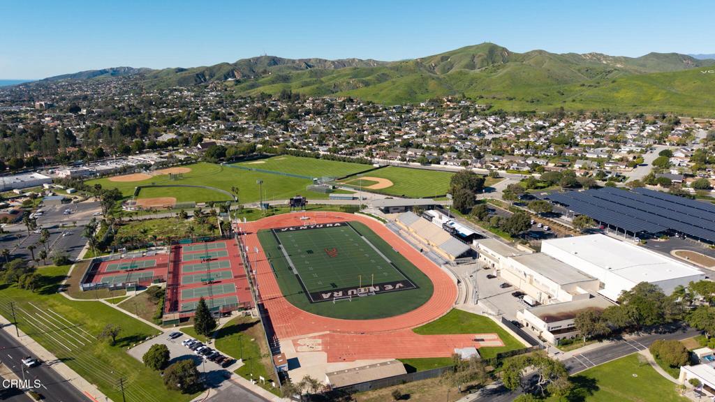 3975 Telegraph Road, Unit 2 Ventura, CA 93003 - Photo 18 of 21 an aerial view of a houses with a mountain