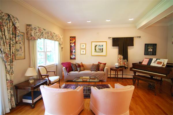 7 Mill Brook Road Lexington, MA 02420 - Photo 11 of 21 a living room with furniture and a large window