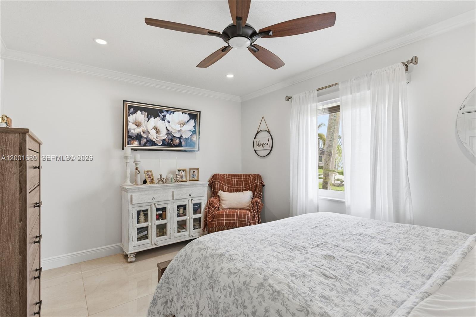 14491 Southwest 161 Street Miami, FL 33177 - Photo 41 of 55 a bedroom with furniture and window
