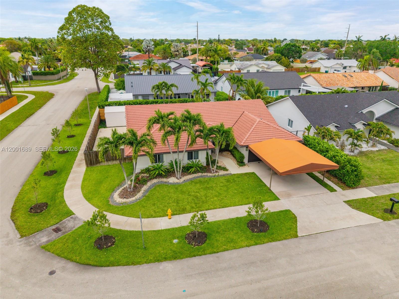14491 Southwest 161 Street Miami, FL 33177 - Photo 51 of 55 an aerial view of a house