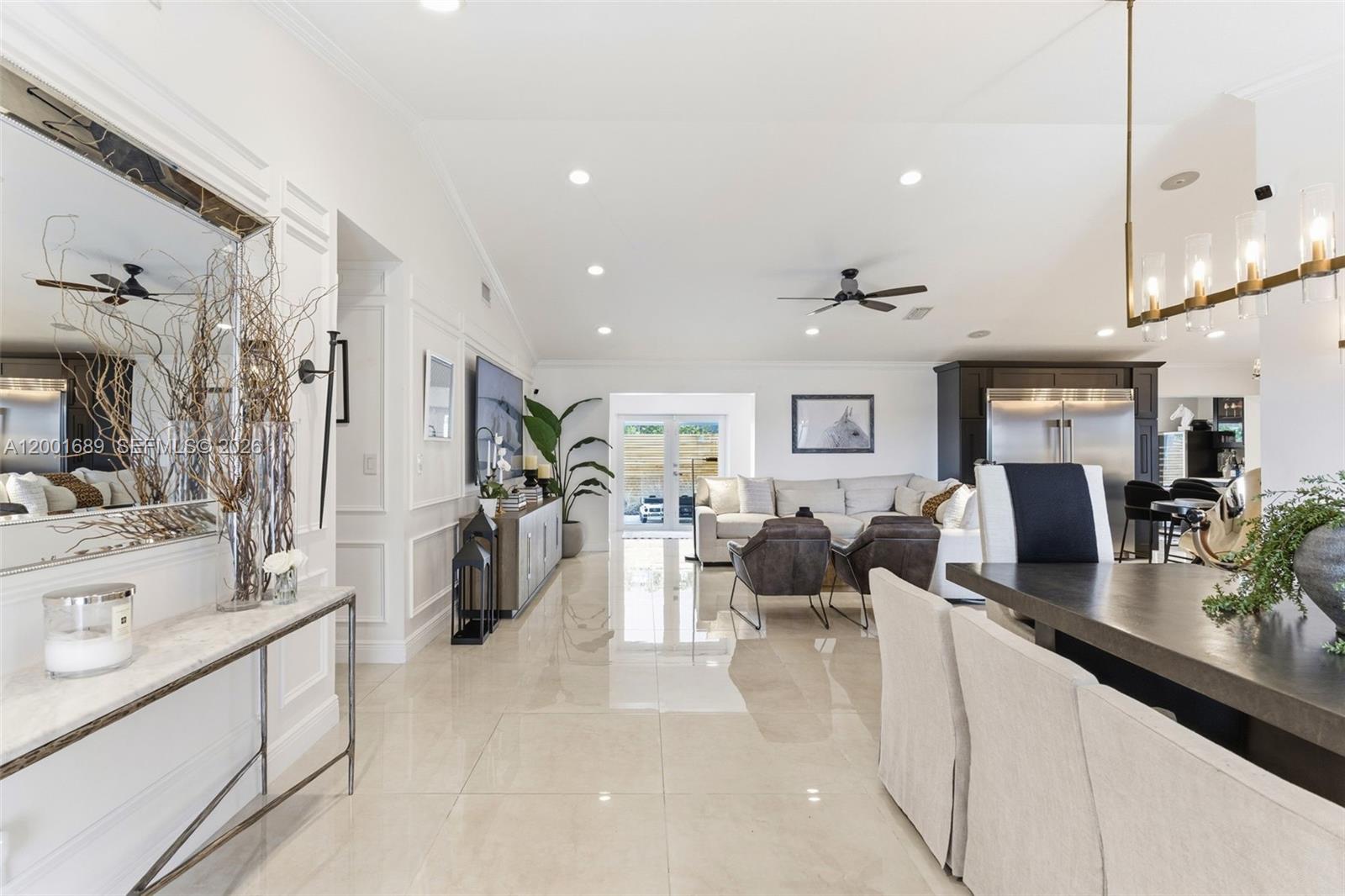 14491 Southwest 161 Street Miami, FL 33177 - Photo 6 of 55 a view of a living room and dining room