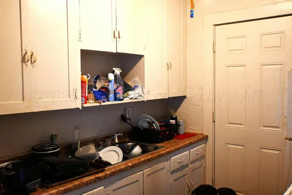 a room with storage and utility