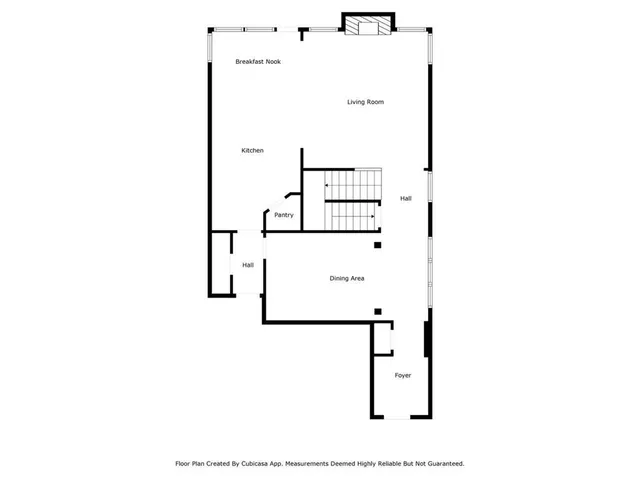 a picture of a floor plan