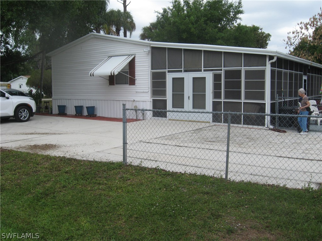 1260 Old Bridge Road North Fort Myers, FL 33917 - Photo 29 of 29 a house view with a outdoor space