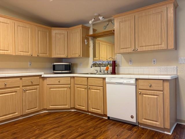 1894 Elizabeth Lane Mount Dora, FL 32757 - Photo 22 of 69 a kitchen with white cabinets sink and white appliances