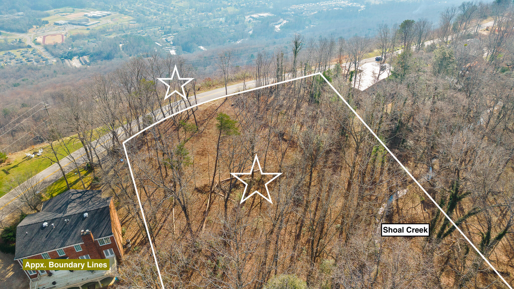 0 East Brow Road, Unit LOT 12 Signal Mountain, TN 37377 - Photo 16 of 37 Approx Boundary Lines