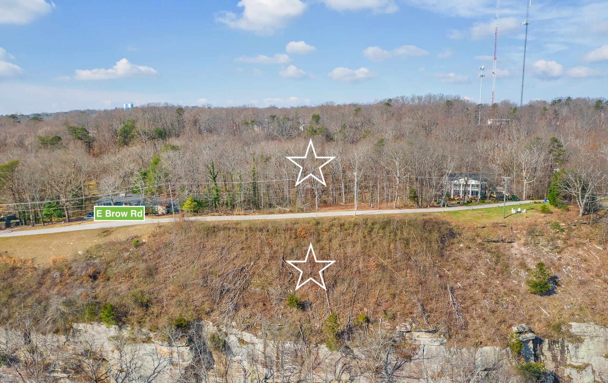 0 East Brow Road, Unit LOT 12 Signal Mountain, TN 37377 - Photo 4 of 37 Aerial View