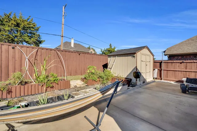 a view of a swimming pool and lounge chair