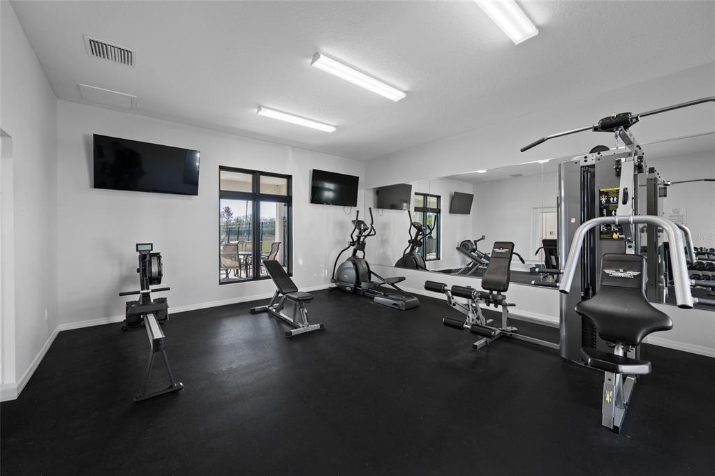 2115 Sebring Place Clearwater, FL 33760 - Photo 57 of 59 a view of a room with gym equipment