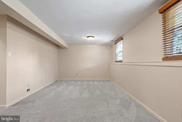 a view of empty room