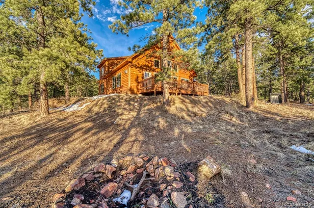 a view of an ocean and a mountain