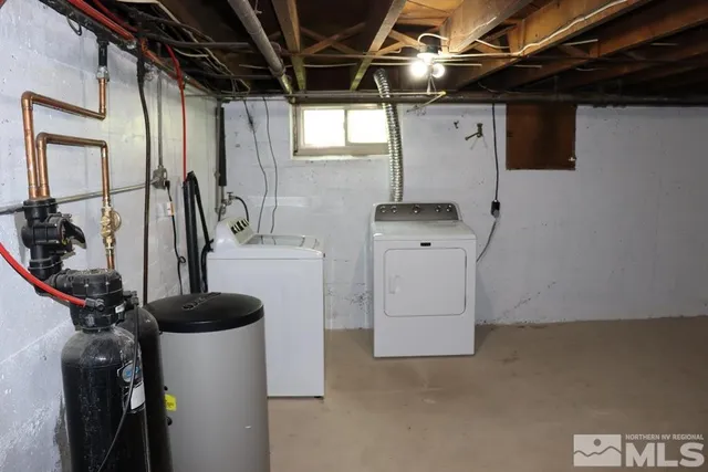 a view of water heater room