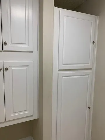 a view of front door