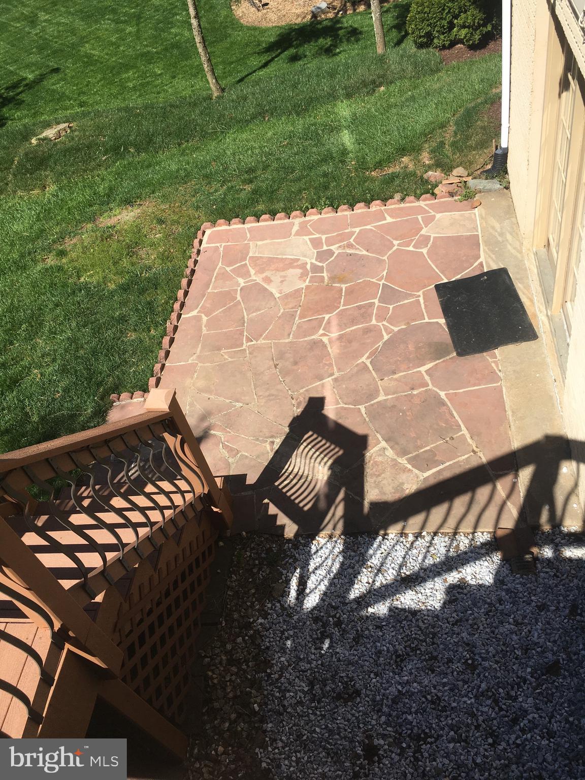 5430 Ashleigh Road Fairfax, VA 22030 - Photo 69 of 73 paved patio and a swing under deck