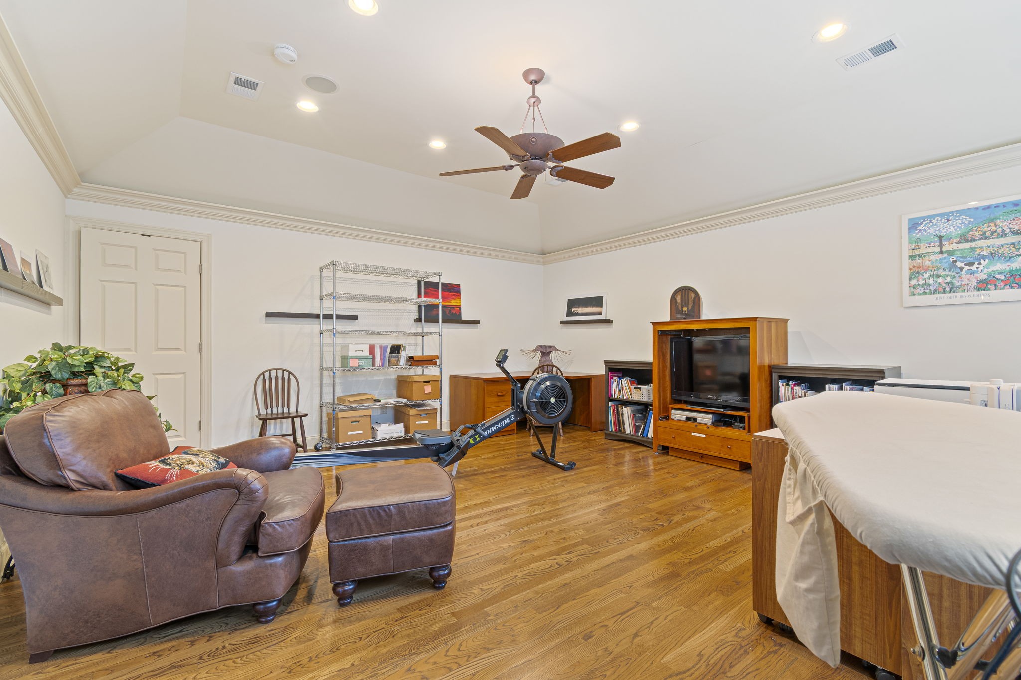 713 Pearre Springs Way Franklin, TN 37064 - Photo 77 of 95 a living room with furniture and a flat screen tv