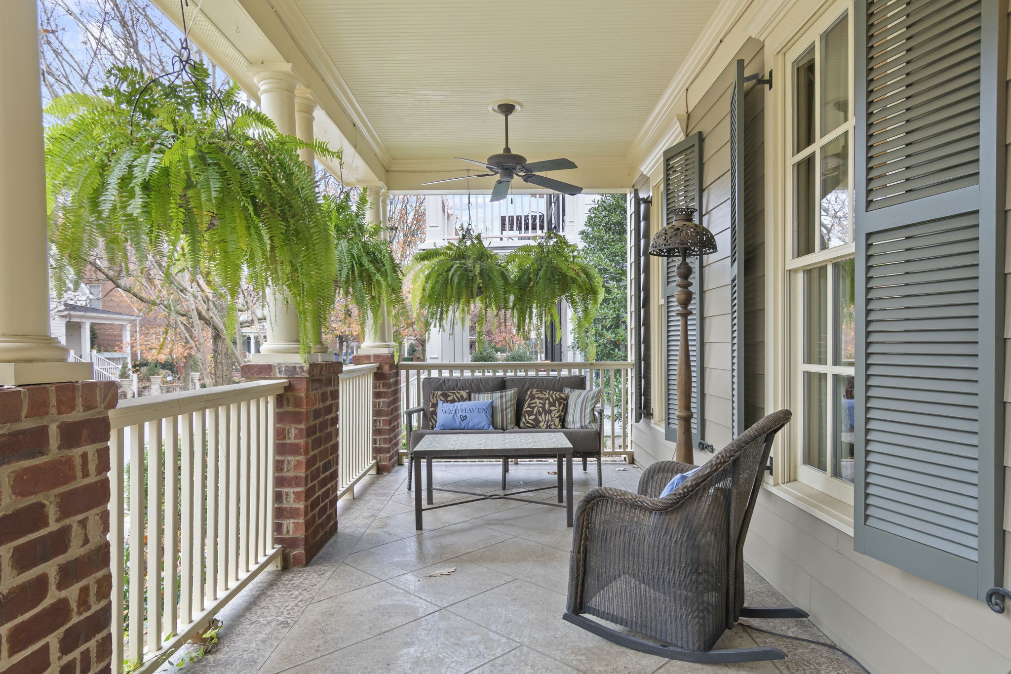 713 Pearre Springs Way Franklin, TN 37064 - Photo 8 of 95 a view of a chairs and tables in the balcony