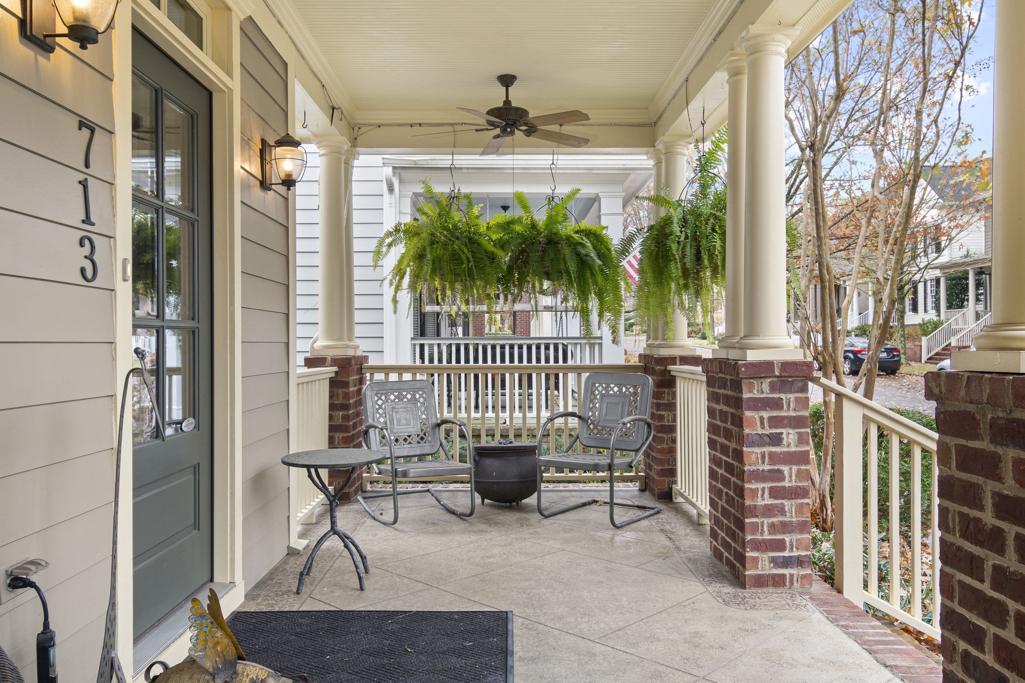 713 Pearre Springs Way Franklin, TN 37064 - Photo 9 of 95 a view of a patio with a chairs and table in a patio