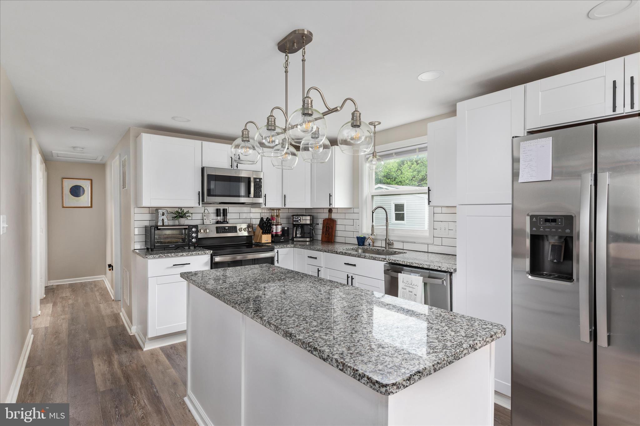 5848 Cardinal Street Mount Jackson, VA 22842 - Photo 3 of 43 Kitchen with island and stainless steel appliances