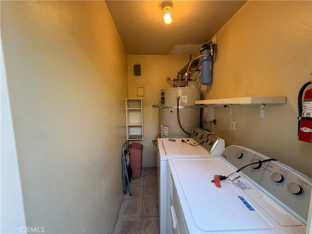 a view of a hallway with a glass door