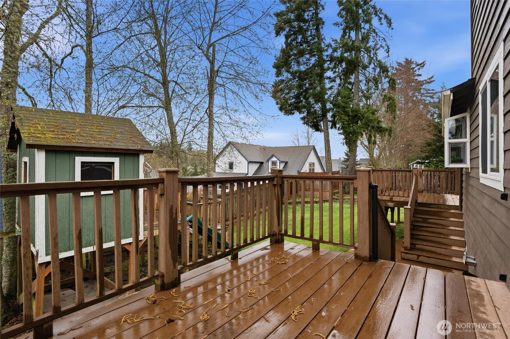 19855 Stavanger Loop Northeast Poulsbo, WA 98370 - Photo 32 of 37 a view of wooden deck