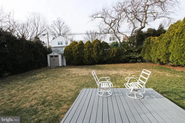 a view of outdoor space with seating area