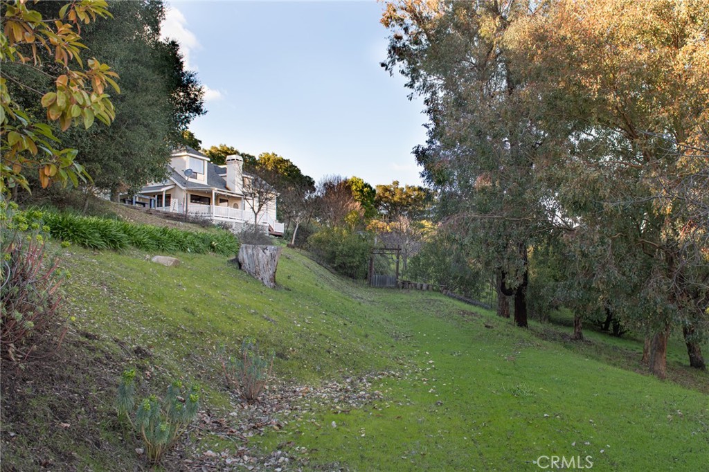 8255 Balboa Road Atascadero, CA 93422 - Photo 11 of 72 a big yard with lots of green space and trampoline