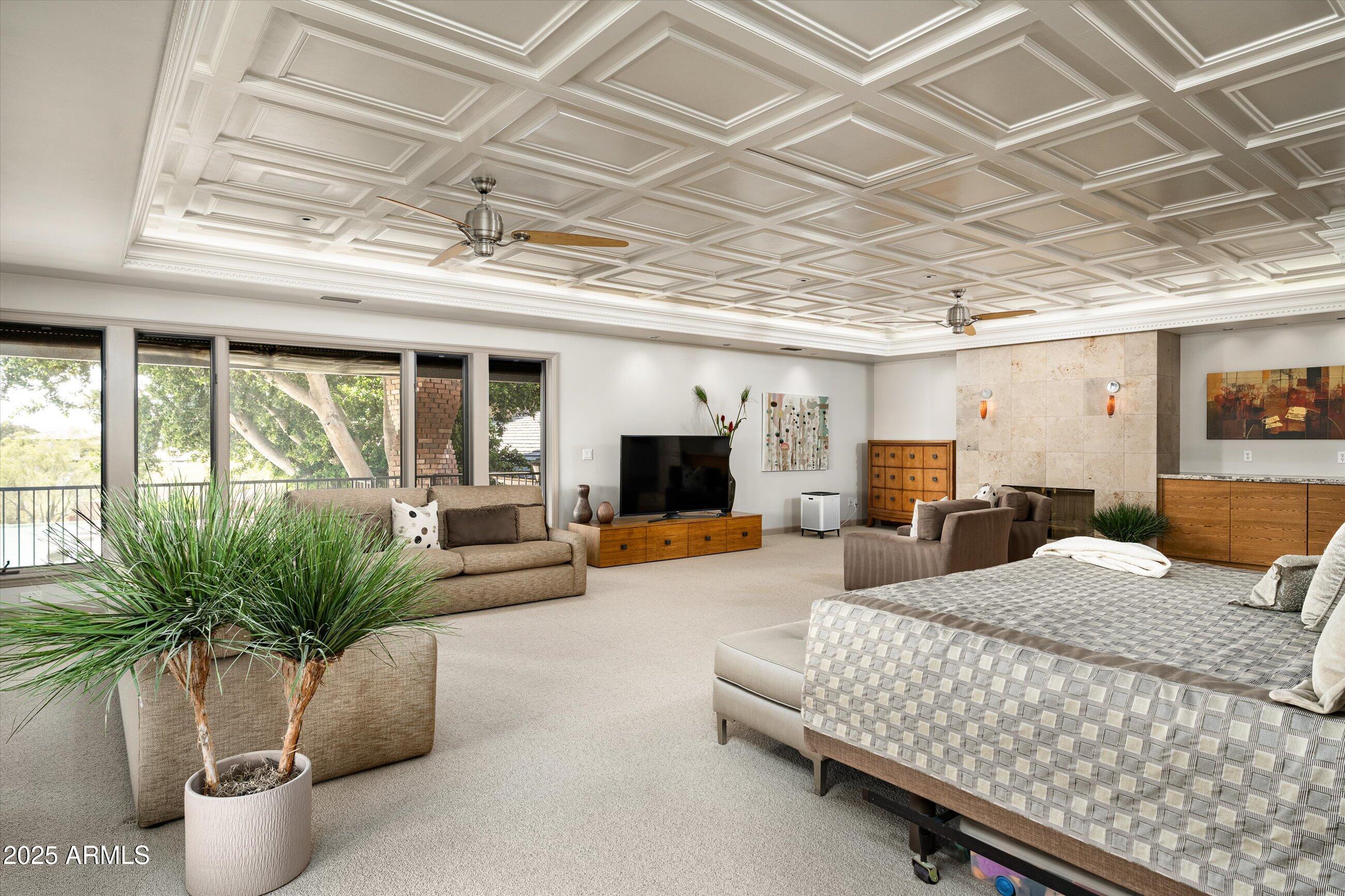 6830 North 46th Place Paradise Valley, AZ 85253 - Photo 21 of 65 a living room with furniture and a potted plant
