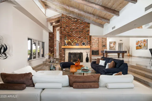 a view of outdoor space with seating