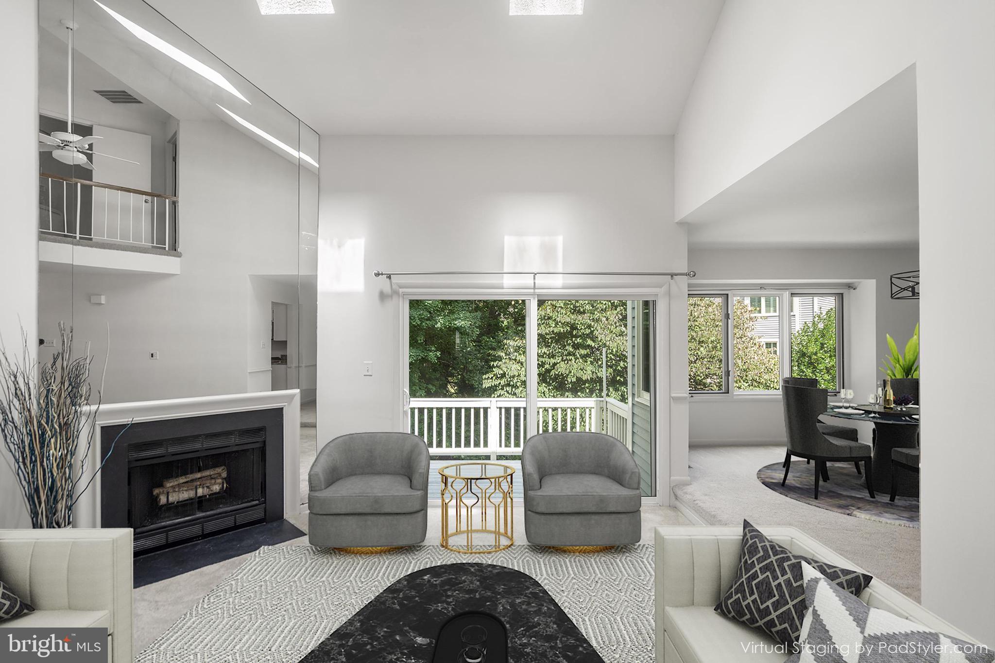 1281 Wedgewood Manor Way Reston, VA 20194 - Photo 12 of 56 Living room (virtually staged)
